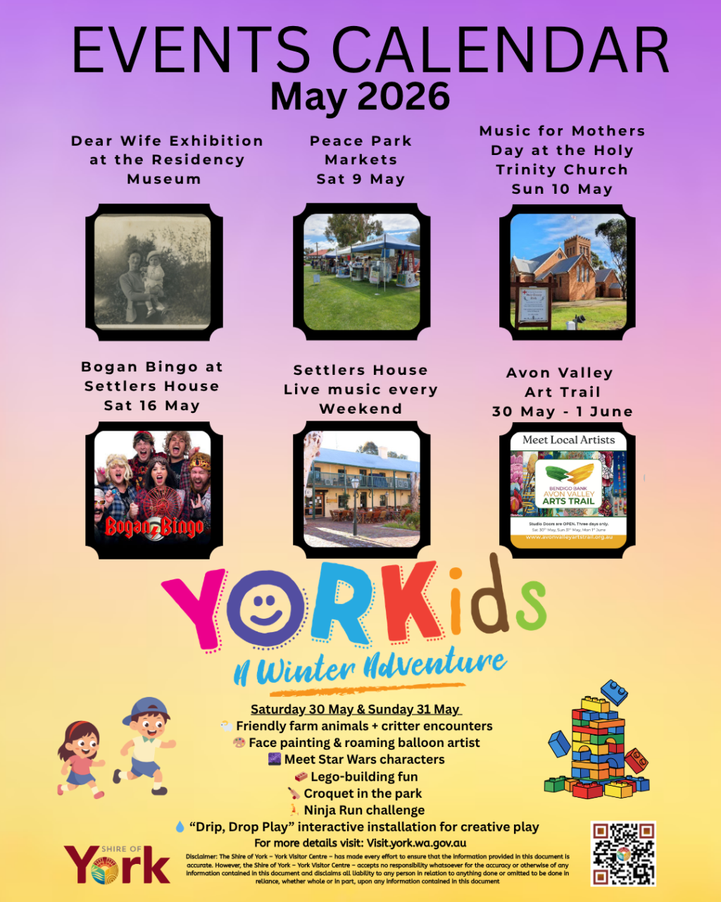 May 2026 Events Calendar