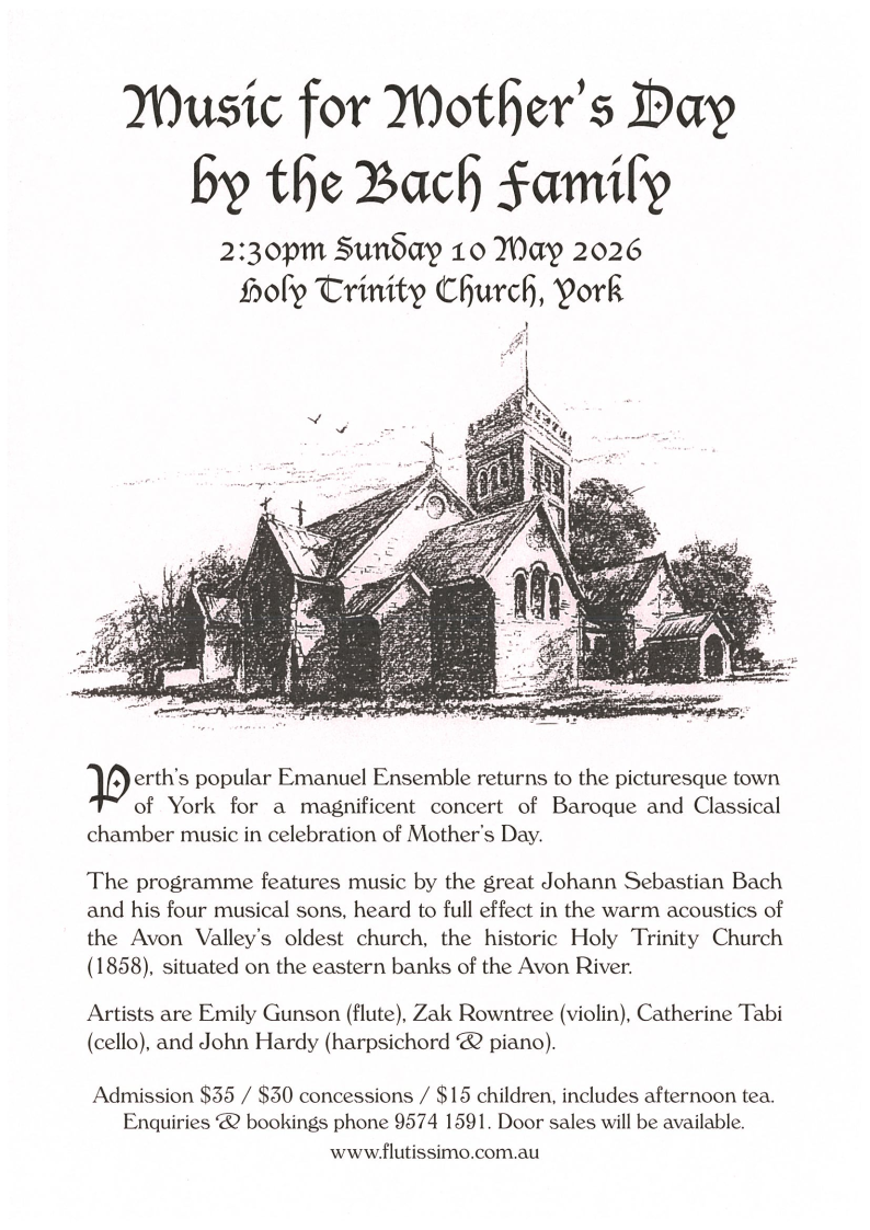 Music for Mothers Day by Bach Family