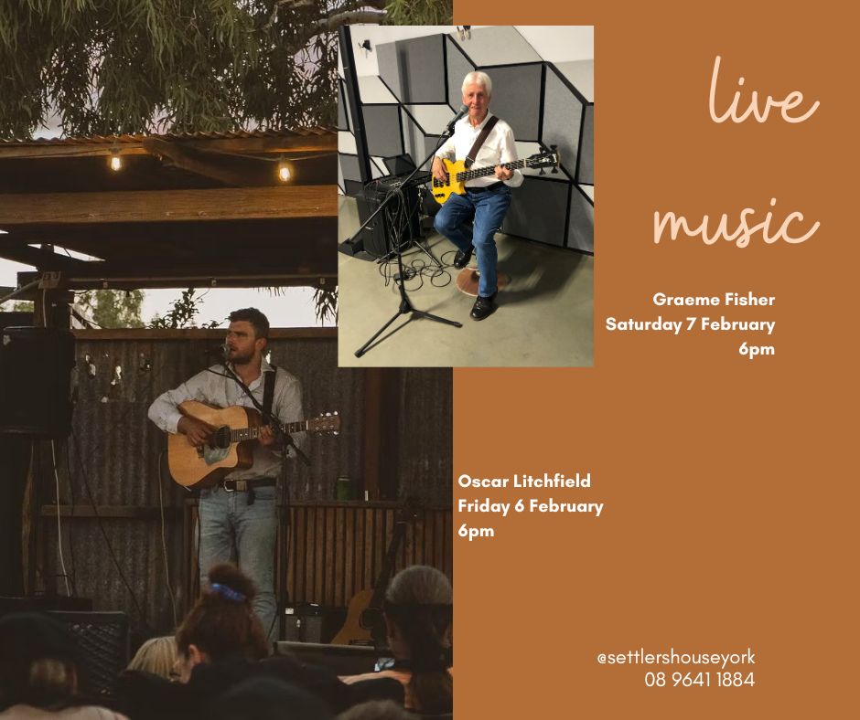 Live Entertainment - Settlers House