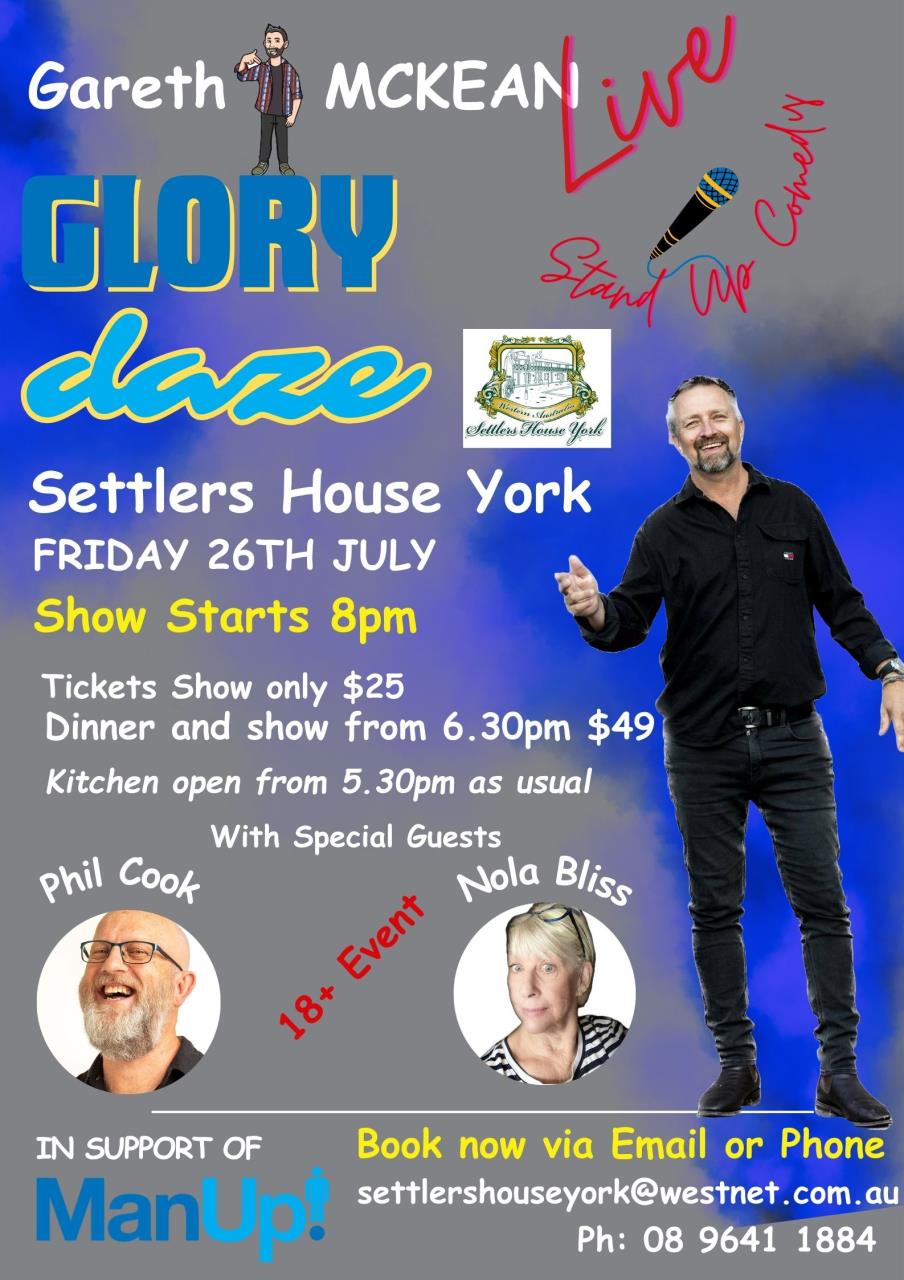 Live Standup Comedy at Settlers House York