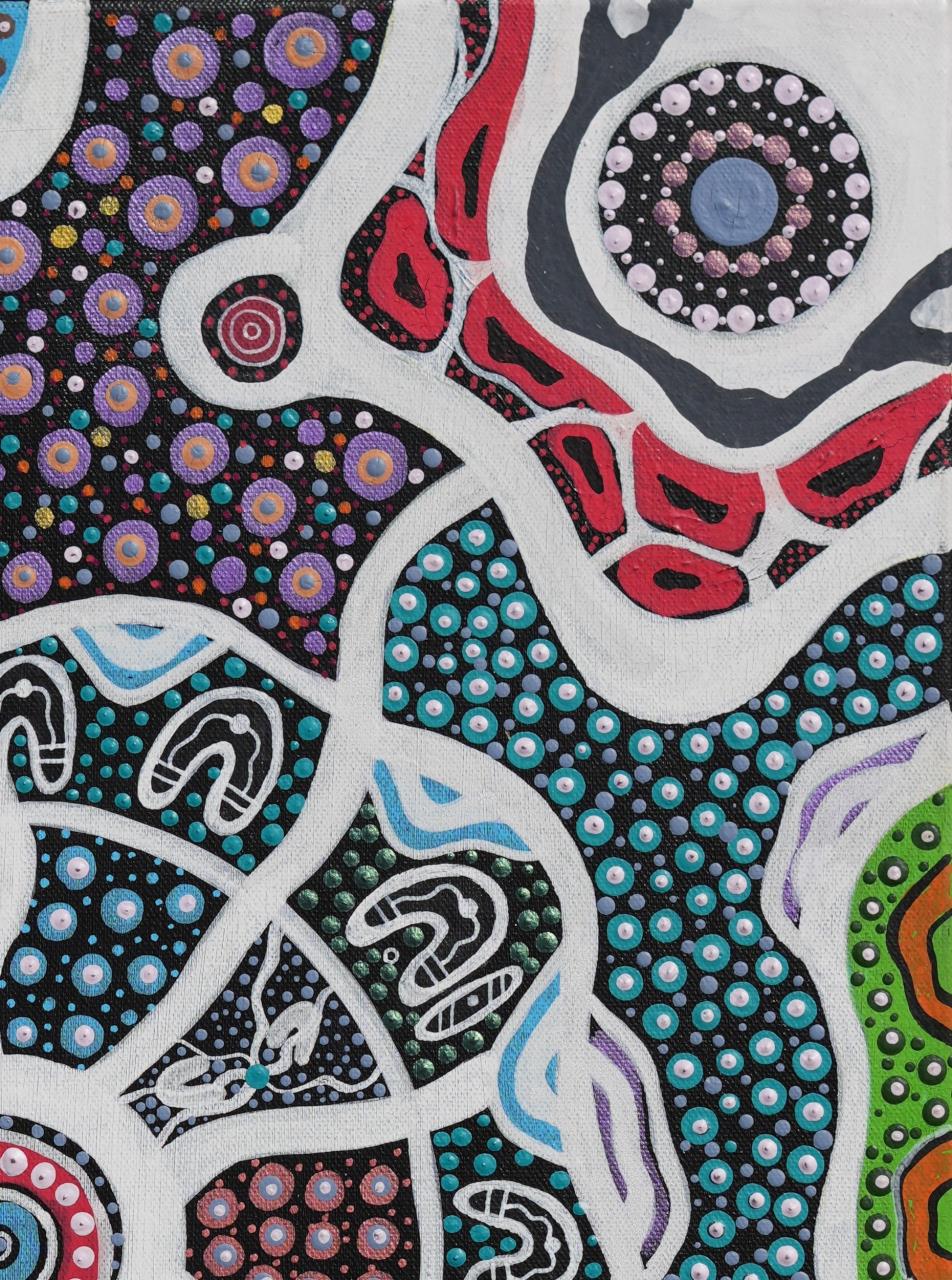 Meet Artist Kallon Cummings in residence in the Gallery