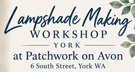Lampshade Making Workshop - Patchwork on Avon