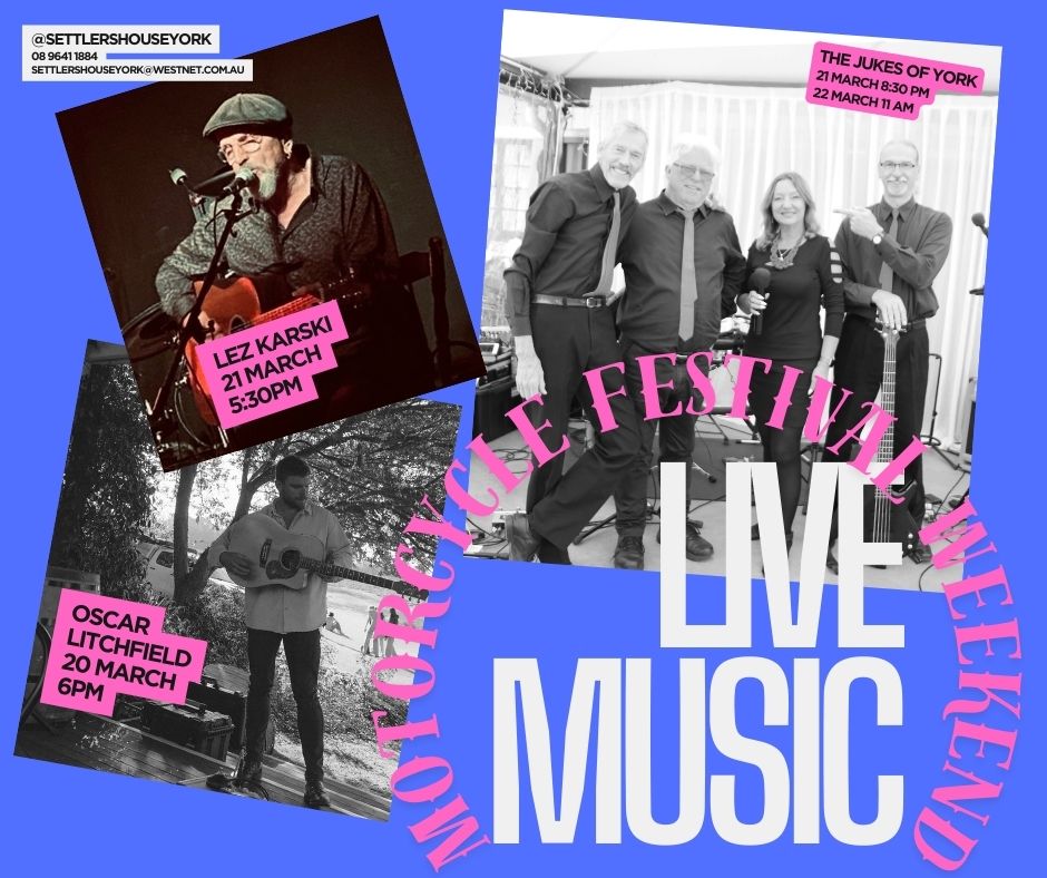 Live Entertainment - Settlers House