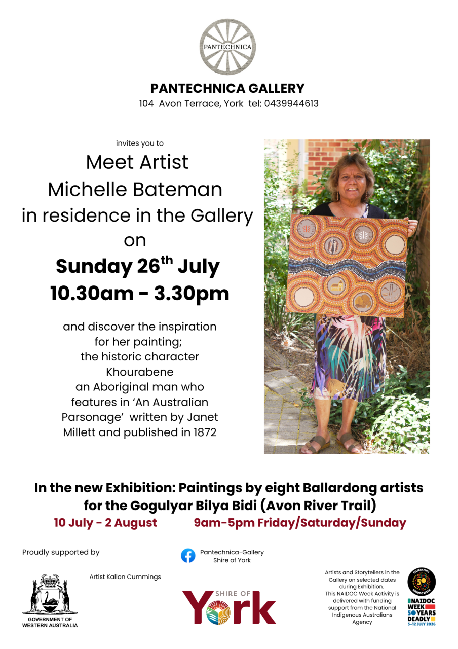 Meet Artist Michelle Bateman in residence in the Gallery
