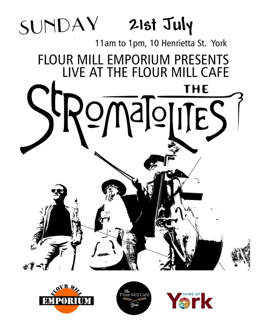 The Stromatolites - Live at the Flour Mill Cafe