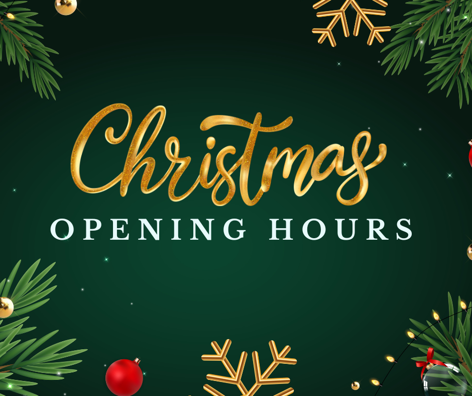 Christmas Opening Hours