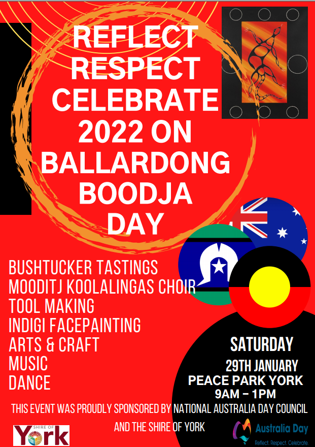 Reflect Respect Celebrate 2022 on Ballardong Boodja Day