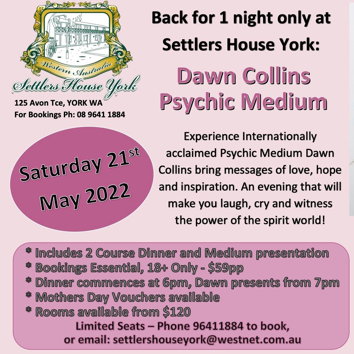 Dawn Collins Psychic Medium