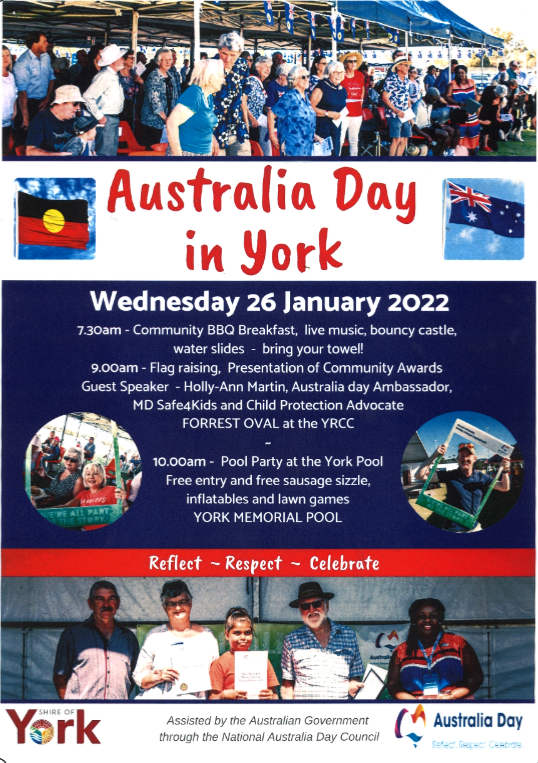 Australia Day in York 2022
